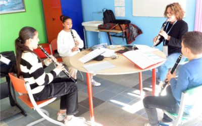 Avignon – Atelier DEMOS vents au collège Roumanille